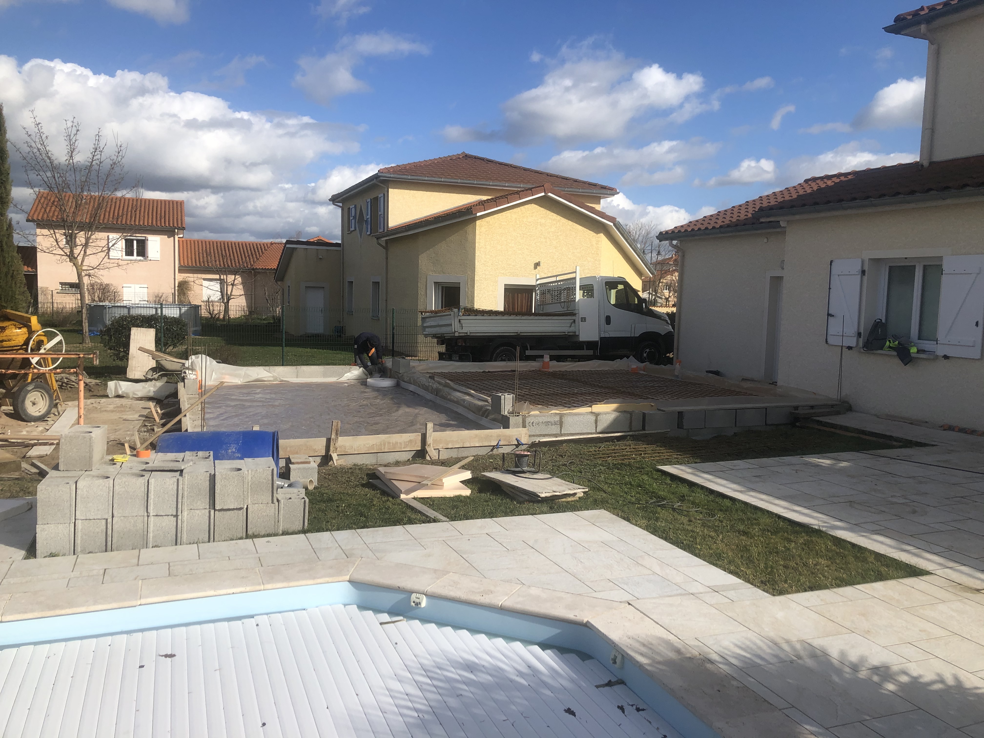 Extension-Maître d'oeuvre Roanne-Chauvelot Construction